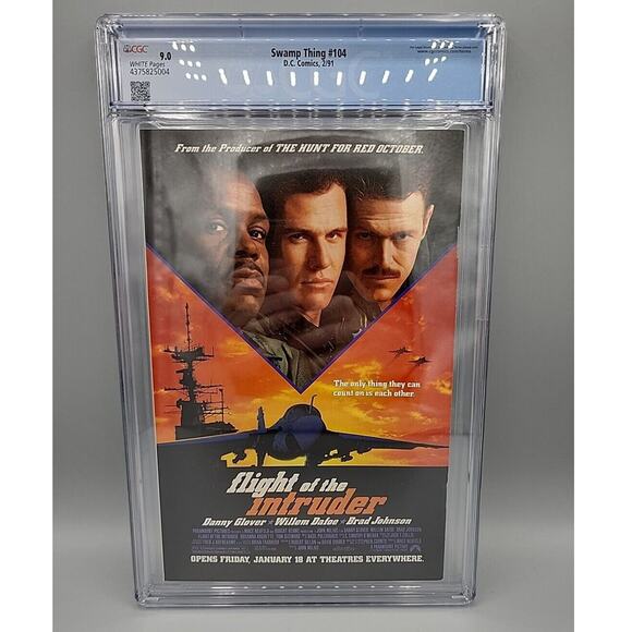 Swamp Thing #104 CGC 9.0 Quest for the Elementals 1991 Hoffman Jaaska & Miller - Picture 2 of 5